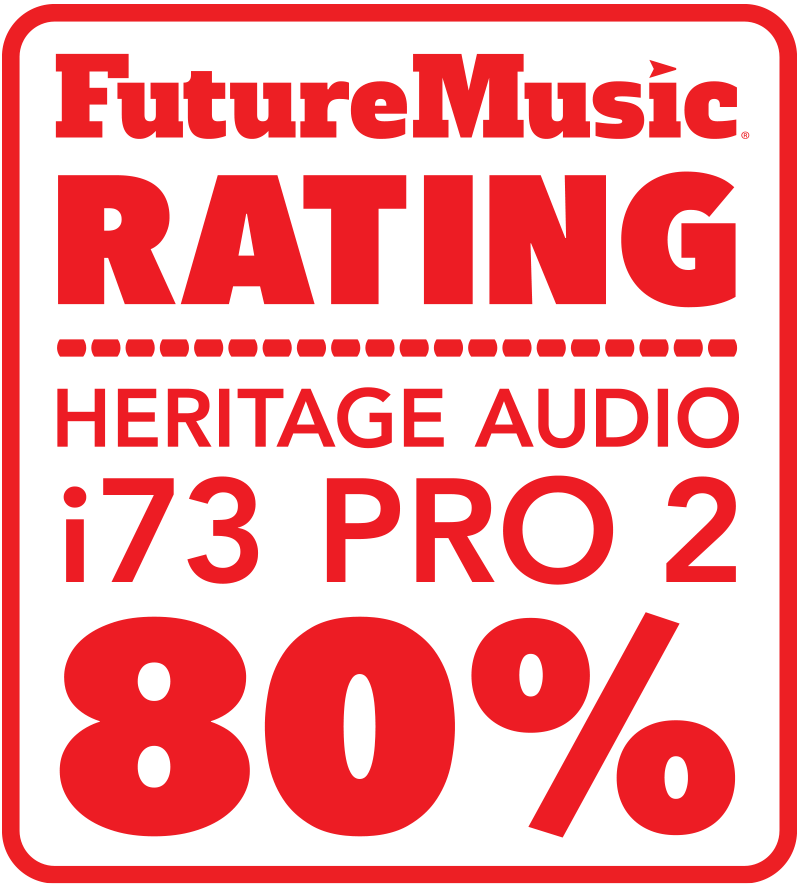 Heritage Audio i73 Pro 2 Audio Interface Review FutureMusic Rating 80%