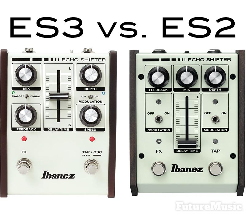 Ibanez ES3 Echo Shifter vs. Ibanez ES2 Echo Shifter