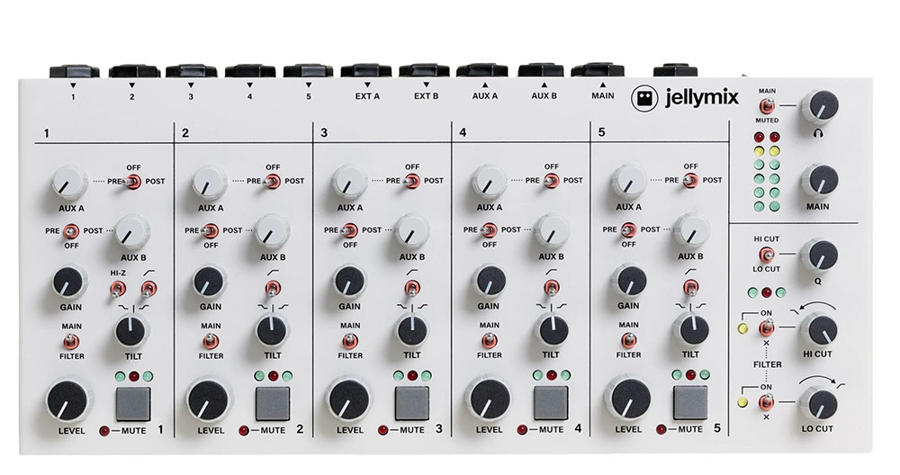 Intellijel JellyMix Performance Mixer Top FutureMusic