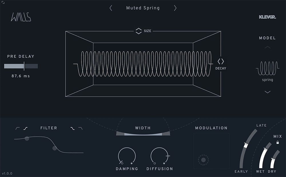 Klevgrand releases Walls Reverb