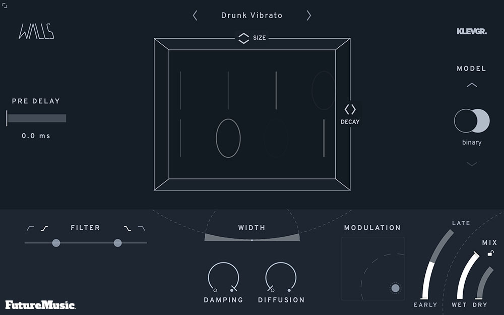 Klevgrand Walls Reverb Plugin Review by FutureMusic magazine