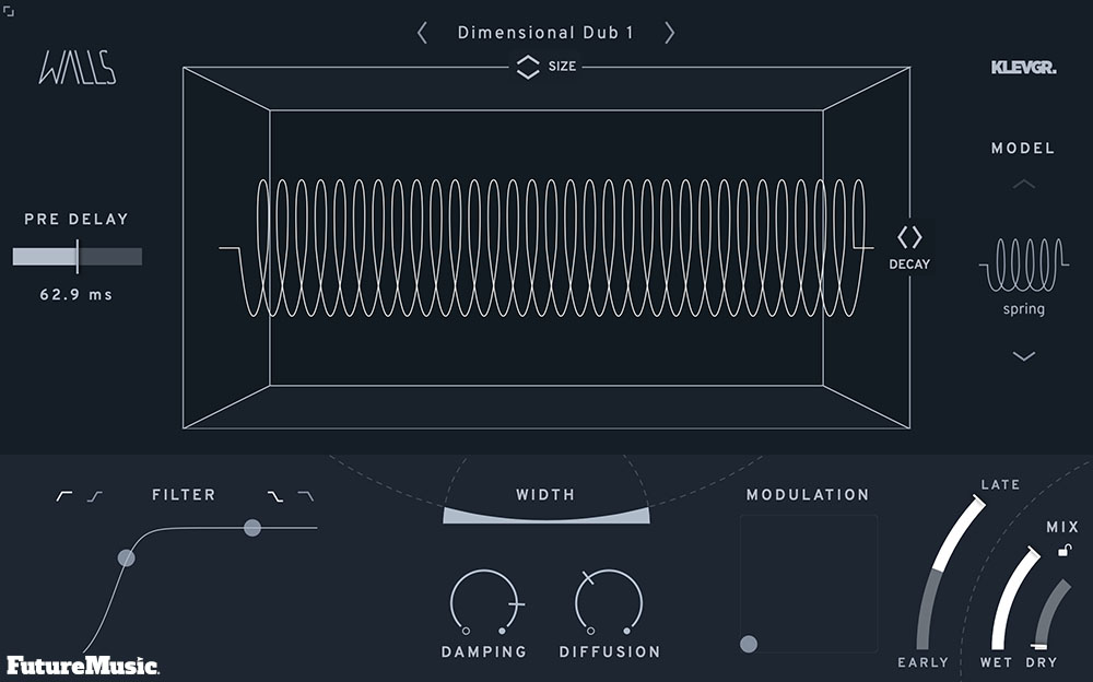 Klevgrand Walls Reverb Plugin Review by FutureMusic magazine