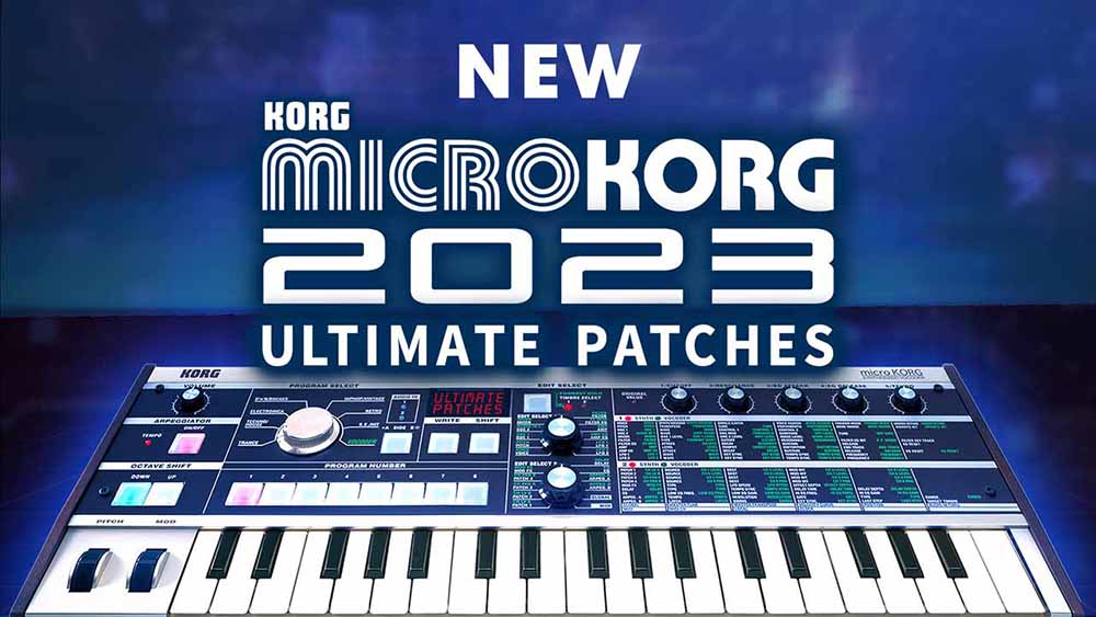 Presets are Compatible with microKORG S, microKORG Plug-in VST, and MS-2000 series synths