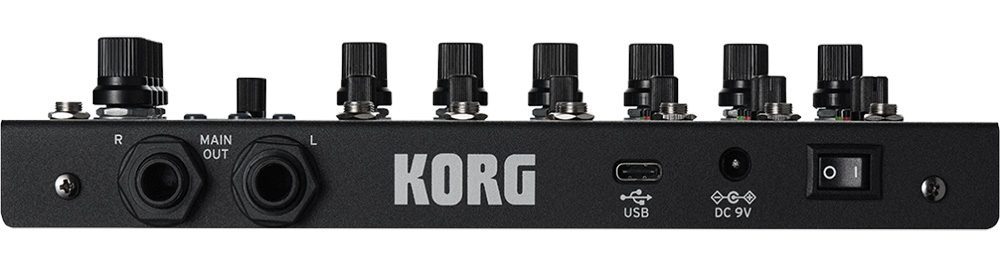 Korg NTS4 Performance Mixer Rear Connections FutureMusic