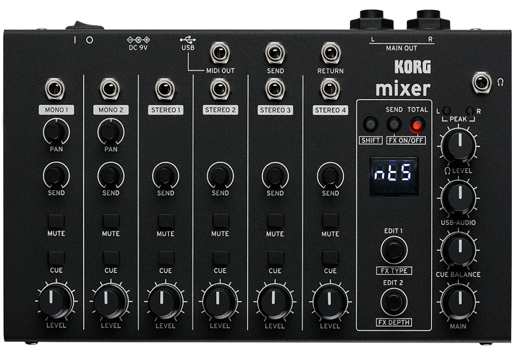 Korg Nu:Tekt NTS-4 performance mixer