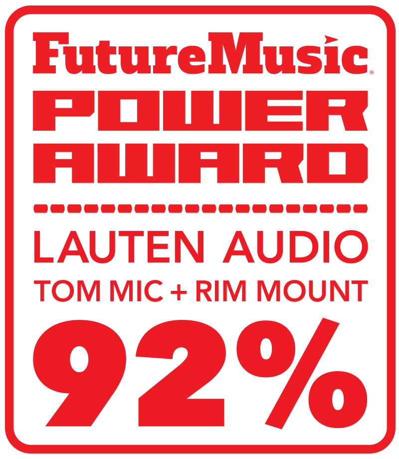 Lauten Audio Tom Mic and Rim Mount Power Award 92