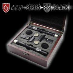 Lauten Audio Adds LA-220 Solid-State Vocal Condenser & LA-120 Instrument Mics To Their Series Black Line