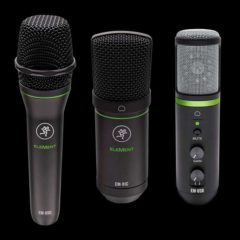 Mackie Premiers EleMent Series Microphones