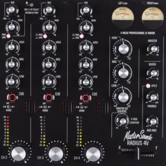 MasterSounds Radius 4V DJ Mixer