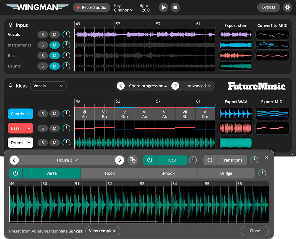 Mixed In Key Wingman 3.0 Interface