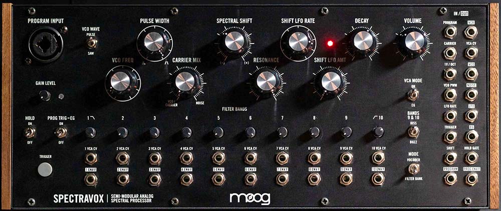 Moog Spectravox Semimodular Filterbank