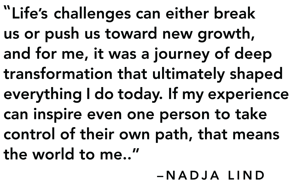 Nadja Lind Deep Transformation Quote from FutureMusic Interview