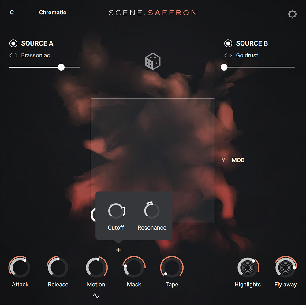 Native Instruments Scene Saffron Review - Modulation Filter Features