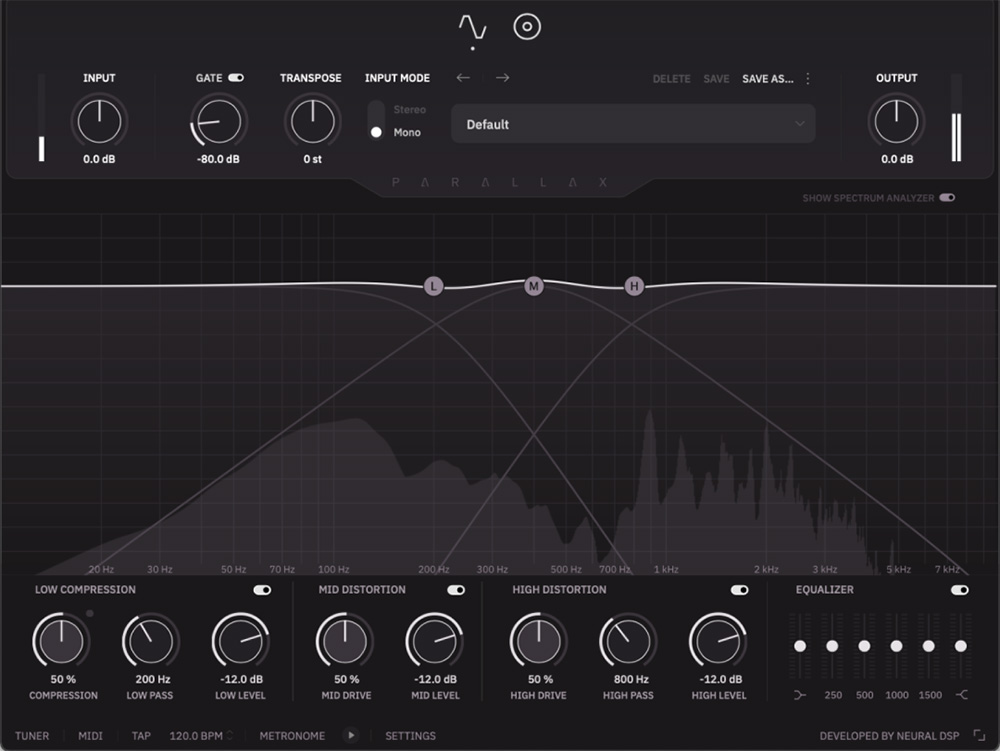 Neural DSP Parallax X Bass PlugIn