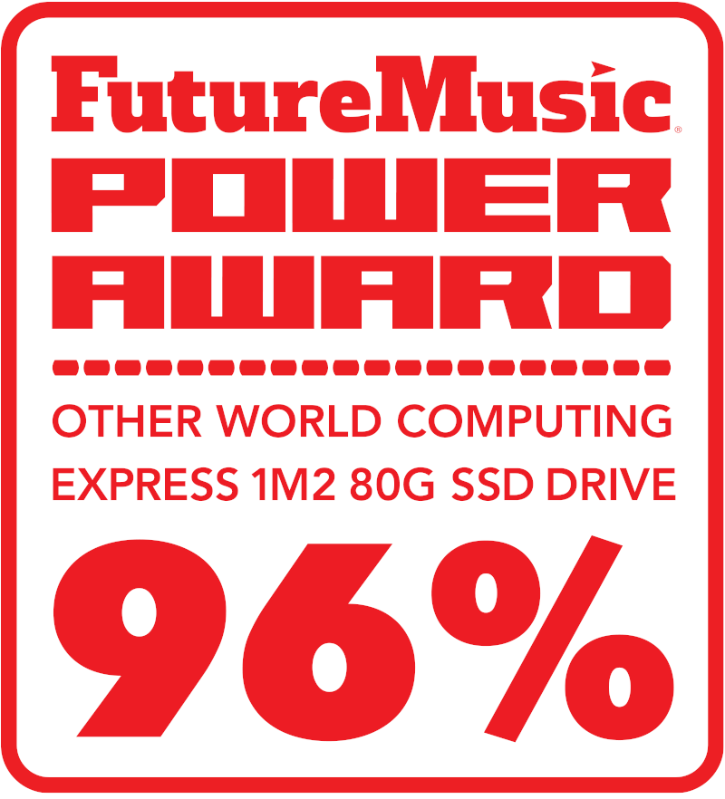 OWC EXPRESS 1M2 80G SSD DRIVE Review For Music Production Rating 96