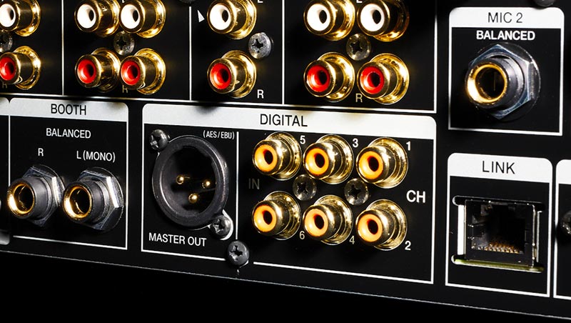 Pioneer DJM-V10-LF DJ Mixer Digital Connections