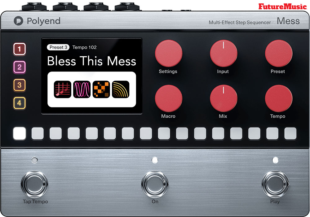 Polyend Mess Multi-Effect Step Sequencer by FutureMusic Polyend Mess Multi-Effect Step Sequencer by FutureMusic