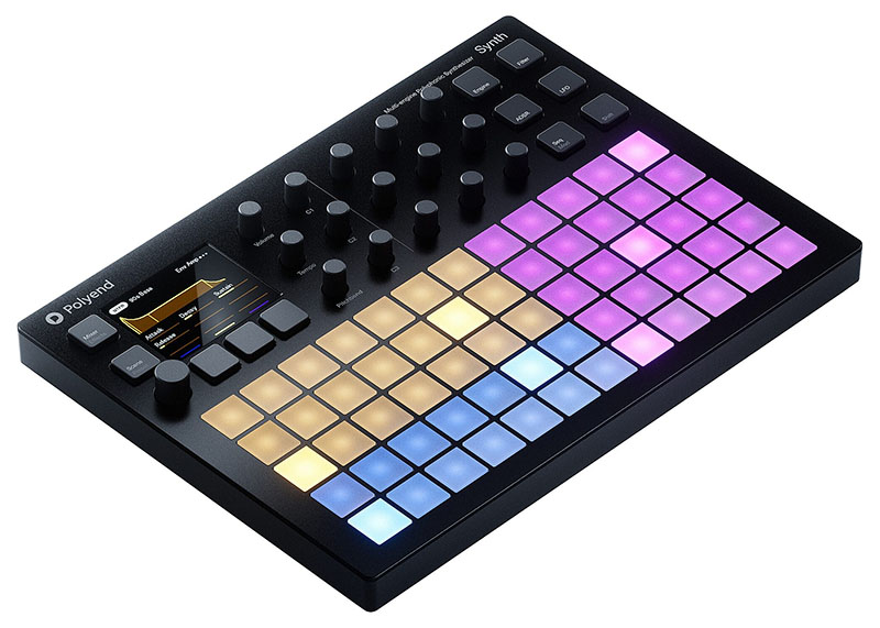 Polyend Synth Review by FutureMusic Magazine. Side view