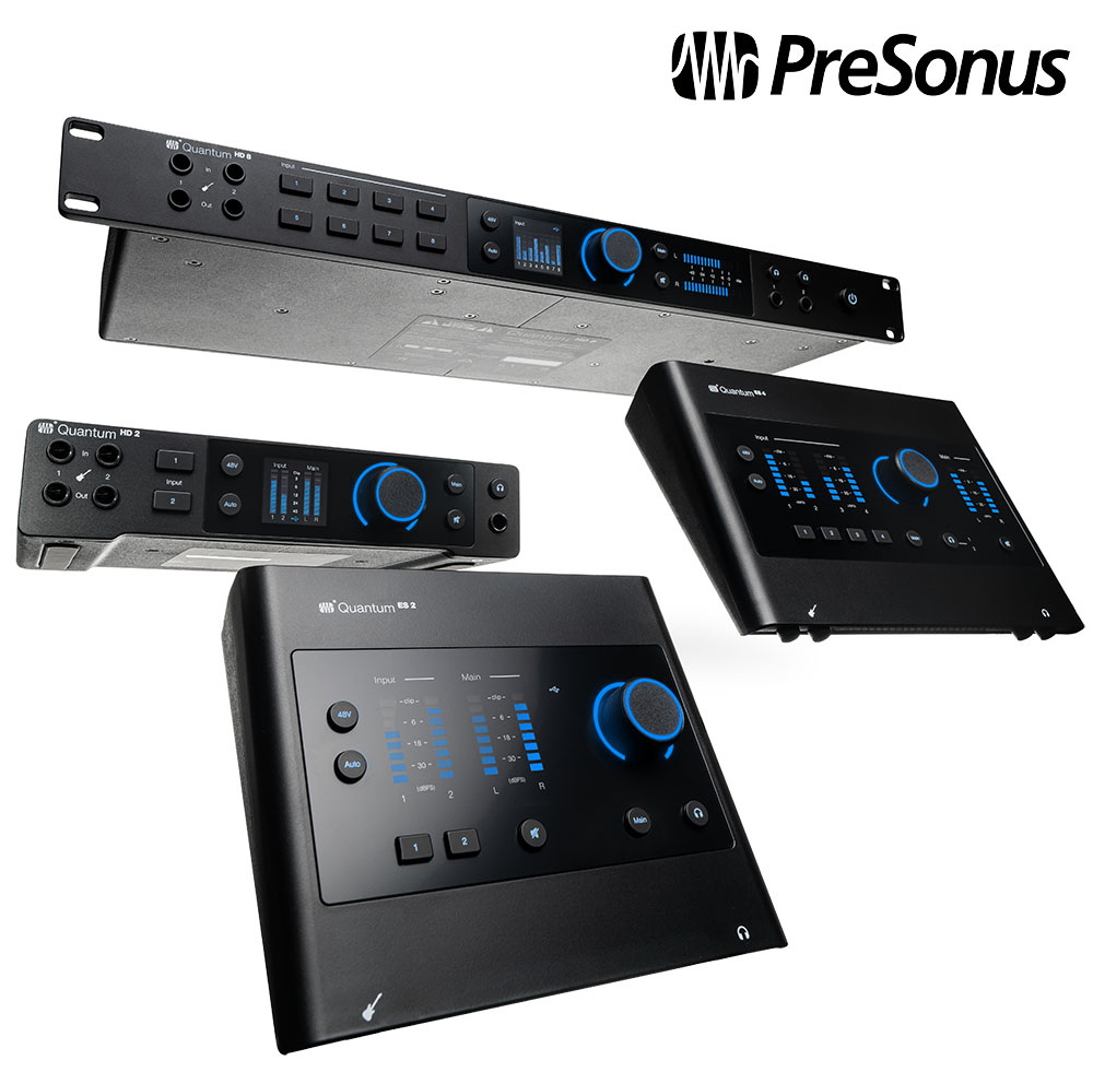 Presonus Quantum Computer Audio Interfaces