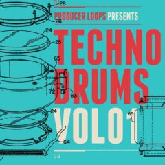 Producer Loops Unleashes Techno Drums Vol 1