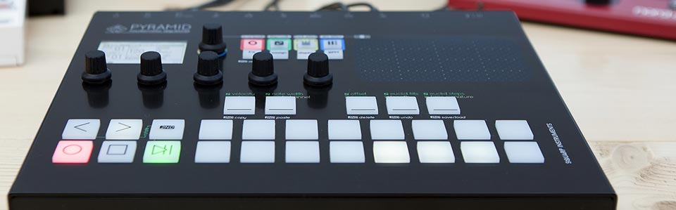 Squarp Instruments Announces Pyramid Tabletop Sequencer