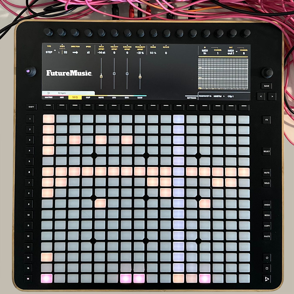 Reliq Instruments Sequencer from  FutureMusic