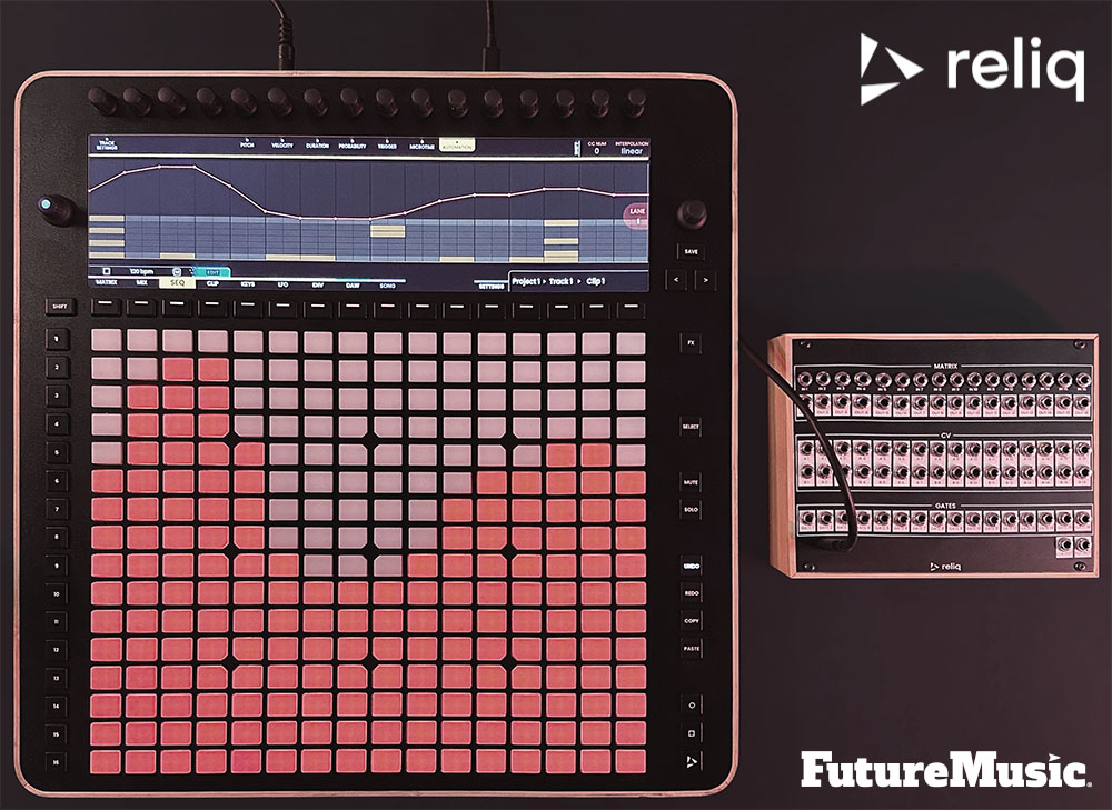 Reliq's extensive connectivity utilizes a breakout box