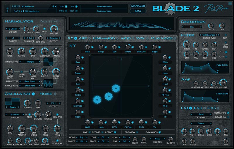 Rob Papen Blade2 software synth