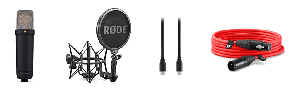 Rode NT1 5th Generation Hybrid USB Condenser Microphone