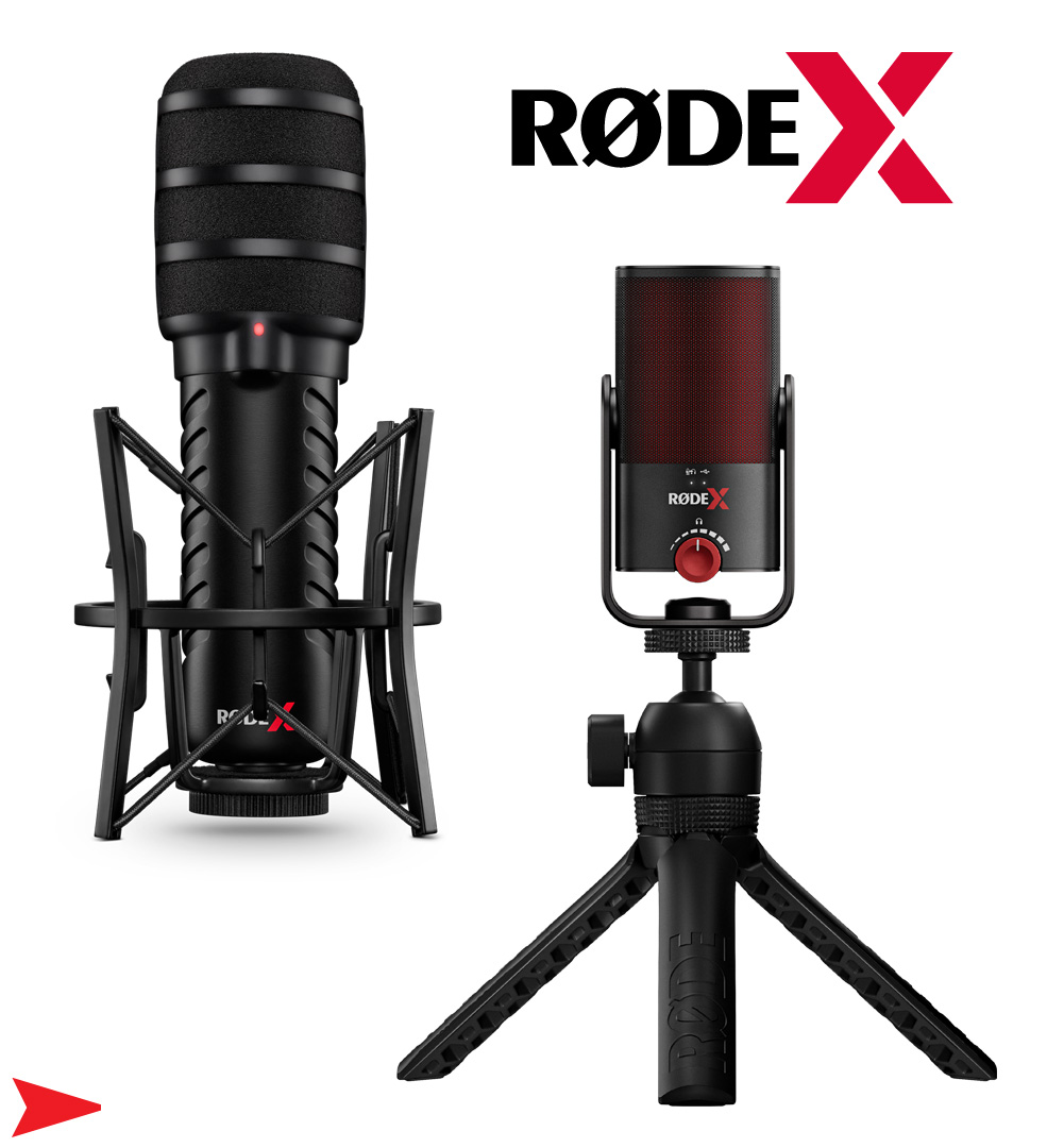 Rode X Streaming and Gaming Microphones: XCM-50 - XDM-100
