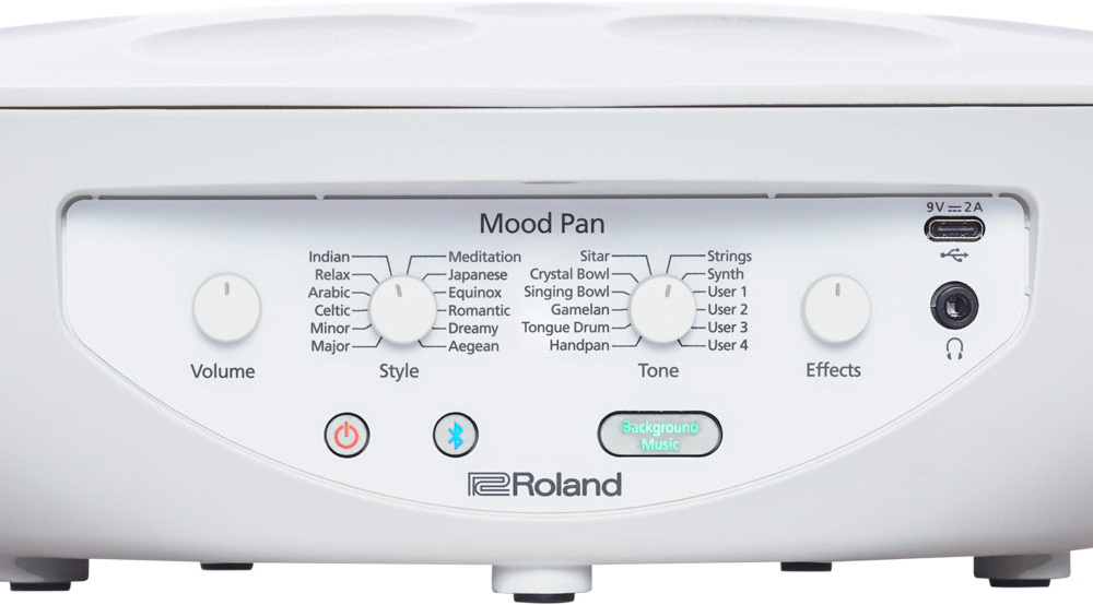 Roland Mood Pan Controls Closeup