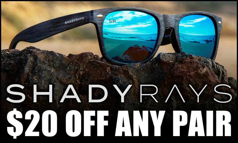 ShadyRays Sunglasses - Click here to get $20 Off Any Pair!