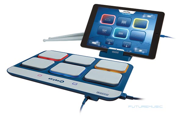 Simmons Unveils Stryke6 iPad Drum Controller