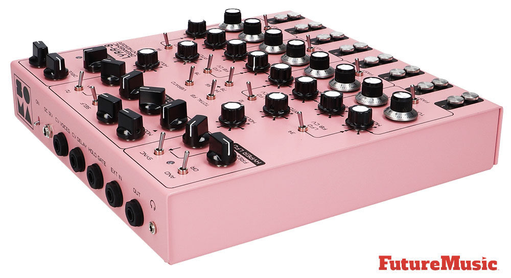 Soma Labs Lyra-8 Review by FutureMusic Magazine - Pink Color