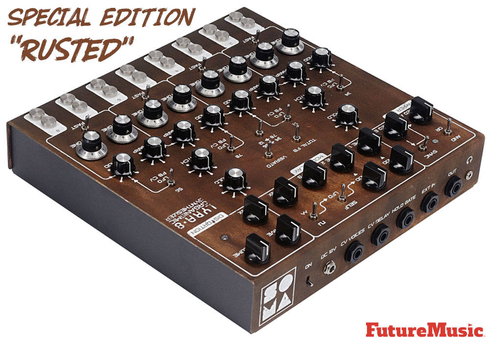 Soma Lyra-8 Review by FutureMusic Magazine - Rusted Colorway