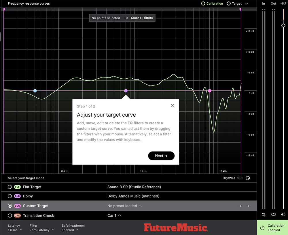 Sonarworks SoundID Reference Review by FutureMusic Magazine - Custom Target