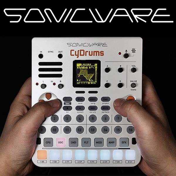 Sonicware Announces CyDrums Drum Machine < FutureMusic the latest 