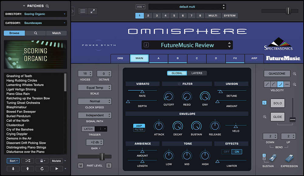 Spectrasonics Omnisphere 3 - Browser - FutureMusic Review