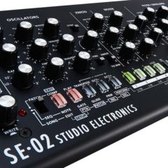 Roland & Studio Electronics Partner On SE-02 Boutique Designer Analog Monophonic Synthesizer