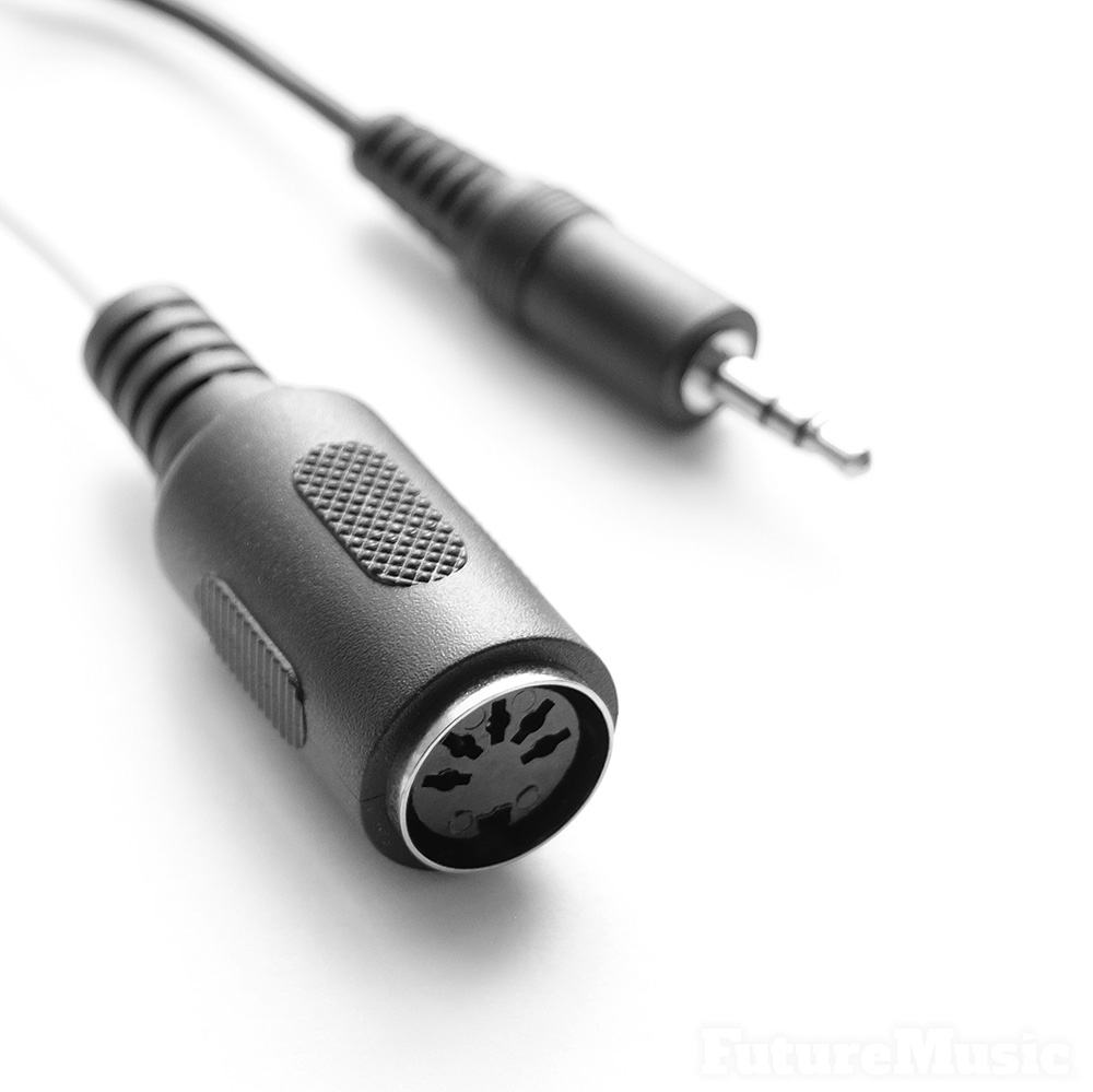 TRS DIN MIDI Female Cable from FutureMusic Magazine 