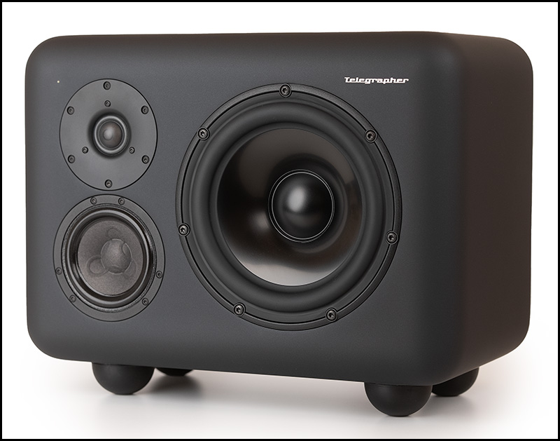 Telegrapher Gorilla Studio Monitor with only one woofer