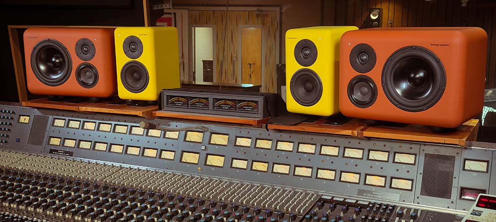 Telegrapher Monitors In The Studio