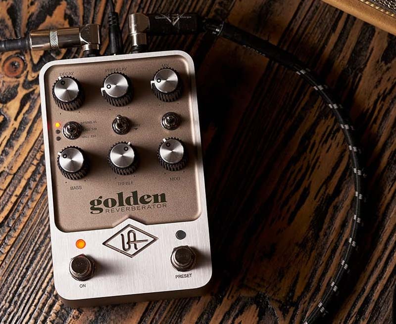 universal audio golden reverb pedal