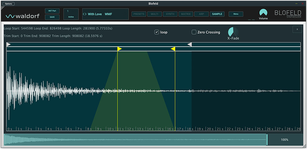 Blofeld's synthesis system is based on the PPG synthesizers of the early 80s