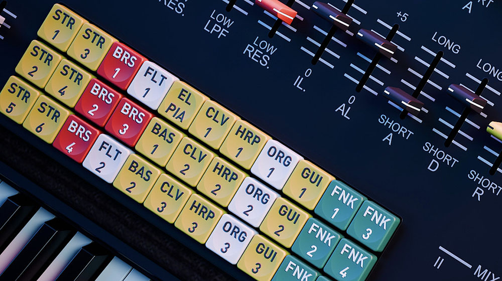 Yamaha CS-80 Punch Buttons