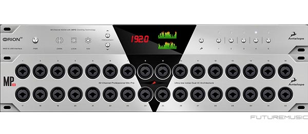 Antelope Audio Introduces MP32 – 32 Channel, Microphone Preamp Rack