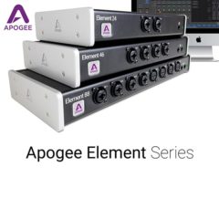 Apogee Announces Element Series Thunderbolt Audio Interfaces