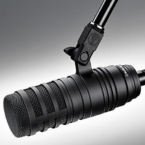 Audio-Technica Releases BP40 Large-Diaphragm Dynamic Broadcast Microphone