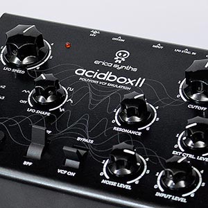 Erica Synths Releases AcidBox II,  New Russian Polivoks Voltage Controlled Filter Emulation