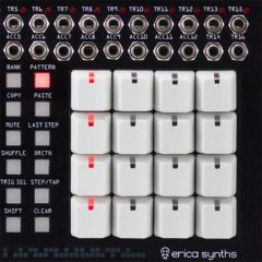 Erica Synths Readies Drum Sequencer Eurorack Module
